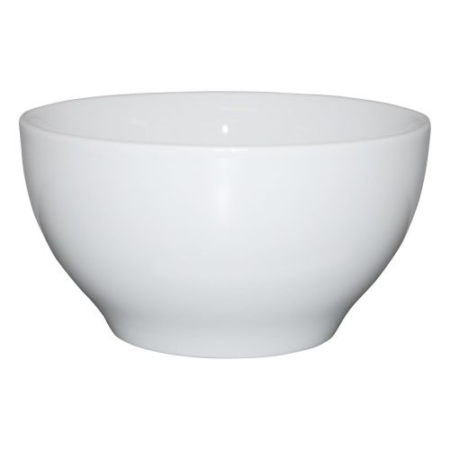 Optie tot bedrukken van de Bowl Wit met een diameter van 13,5 centimer